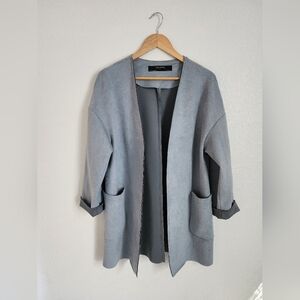 Zara Basic Women's XS Faux Suede Casual Jacket